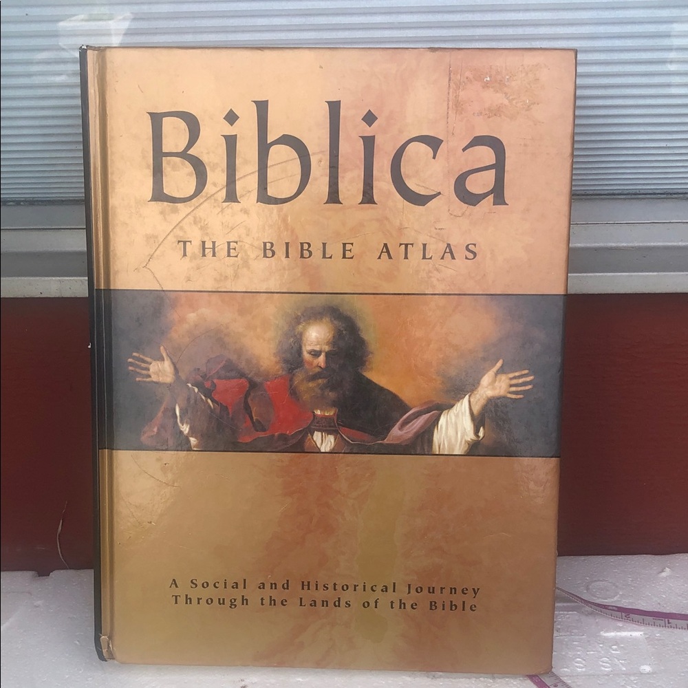 : The Bible Atlas - Brown Hardcover